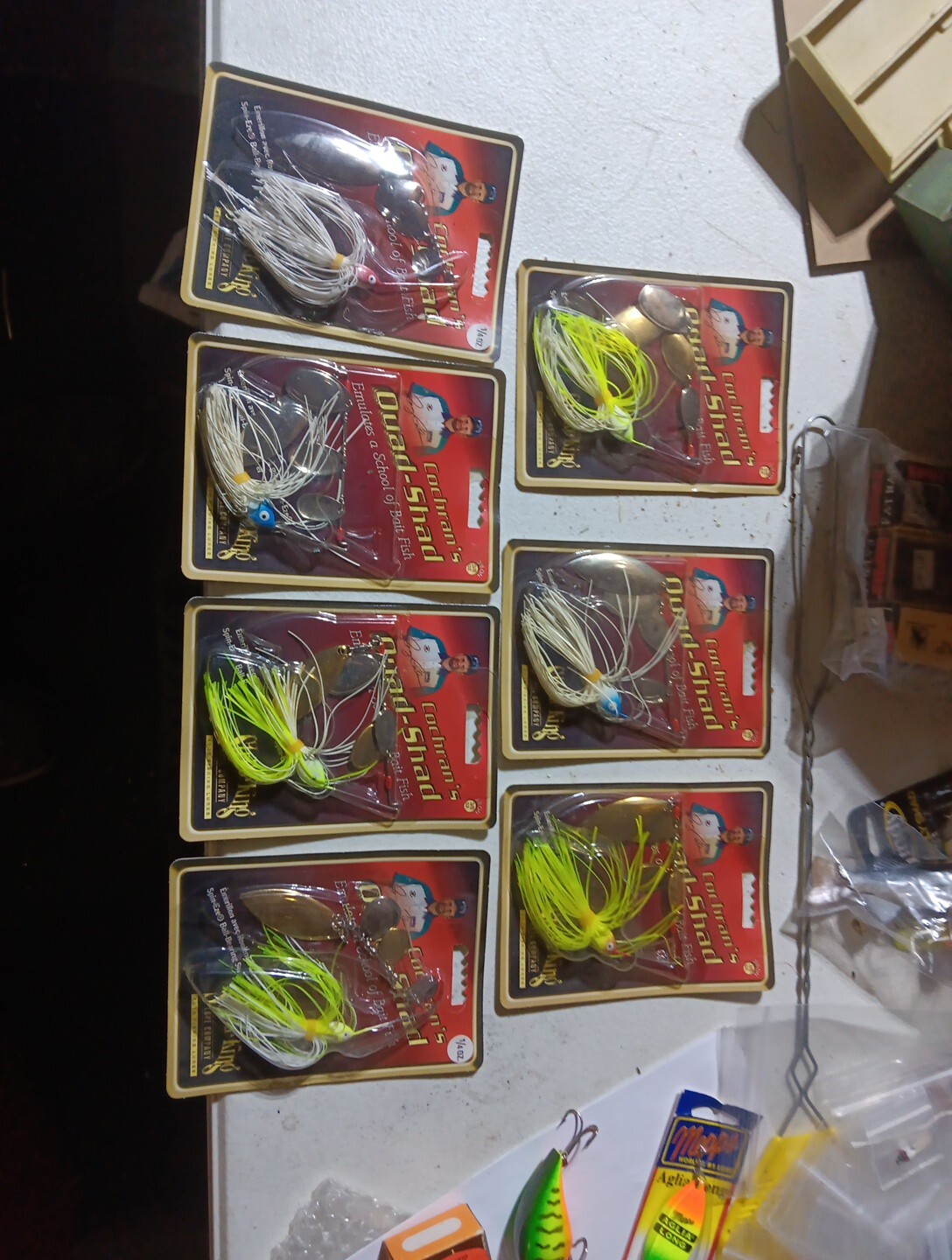 7 Cochran’s Strike King Quad Shad Spinnerbaits New eBay