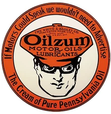 Oilzum Motor Oil Vinyl Decal / Sticker ** 5 Sizes **  