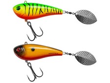 Manyfik Monster 8.5cm 50g Sinking Esche Spin tail Esca COLORI 