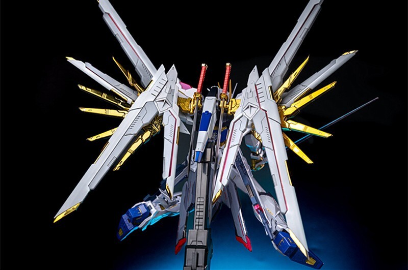 HLGF Flight Backpack with led for 1/100 MG MB MGEX Mighty Strike