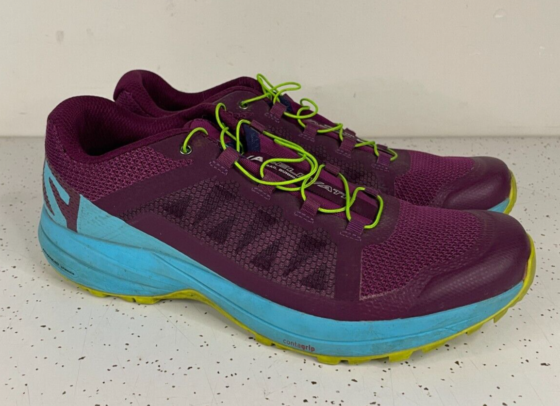 Salomon XA Elevate 401378 scarpe da trekking viola donna 10