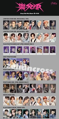 STRAY KIDS 樂-STAR ROCK-STAR ALBUM LIMITED VER NEMO OFFICIAL POB