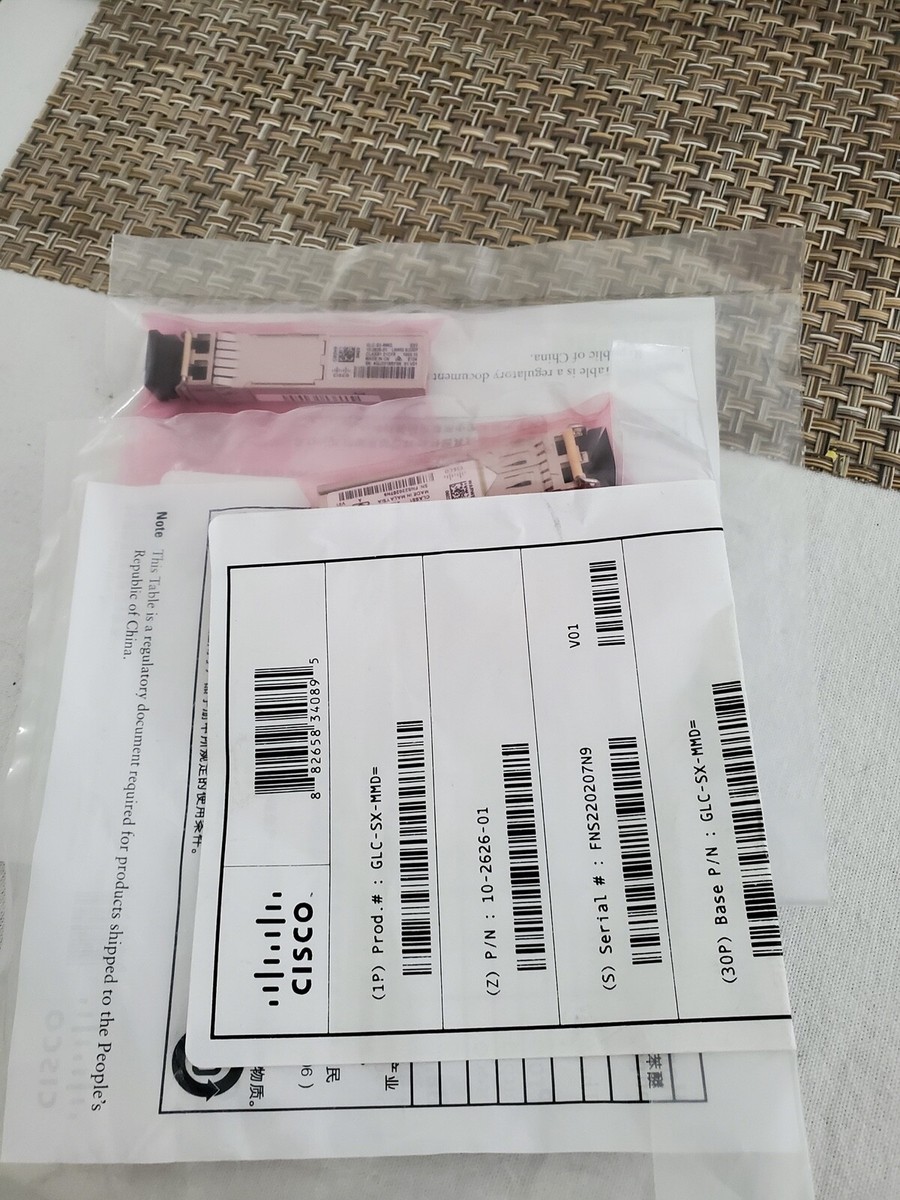 Cisco GLC-SX-MMD (brand new) 882658340895| eBay