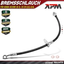 Bremsschlauch Bremsschläuche Vorne Rechts für Honda Accord VII CL CN CM 2.0-2.4