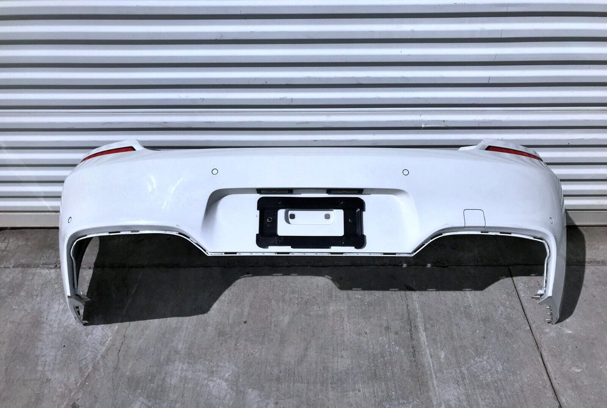 カーボンファイバーリアバンパーディフューザーリップ排気スポイラー