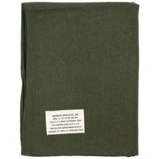 US Medical Decke oliv  Armeedecke Wolldecke Schlafdecke Pferdedecke ca 215 x 160