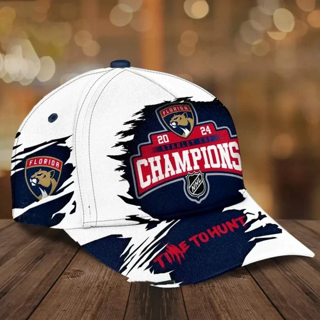 Florida Panthers Champions Stanley Cup 2024 Classic Cap