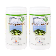  2pack  Biopharma Scientific - NanoGreens Green Apple 12.7oz 