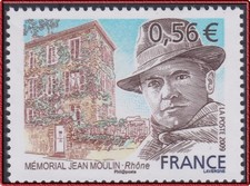 2009 FRANCE N°4371** Mémorial Jean MOULIN à Caluire (Rhône) Guerre RESISTANCE NH