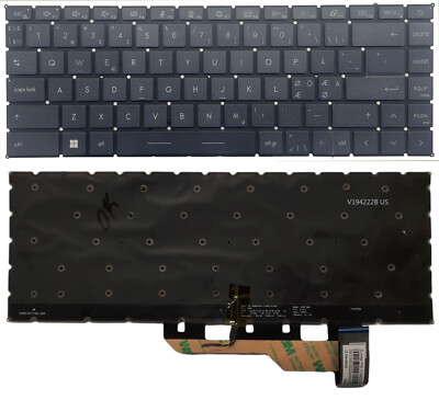 NORDIC KEYBOARD FOR MSI Stealth 15M GS66 Stealth GP66 VECTOR GE66 RAIDER BACKLIT