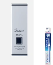 Sangi Apagard Royal Toothpast 40g  +  Clinica Advantage Toothbrush Made in Japan