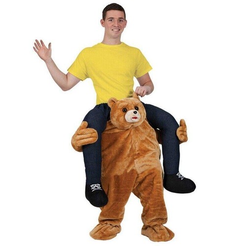 Shoulder Carry Me Ride On Piggy Back Fancy Dress Costume Outfit Mens Ladies New` - Picture 51 of 51