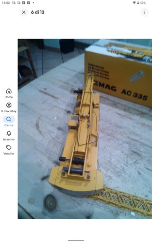 Conrad 1:50 Demag AC 335 Gordon Forbes All Terrain Crane Art 2081 - Foto 7 di 13