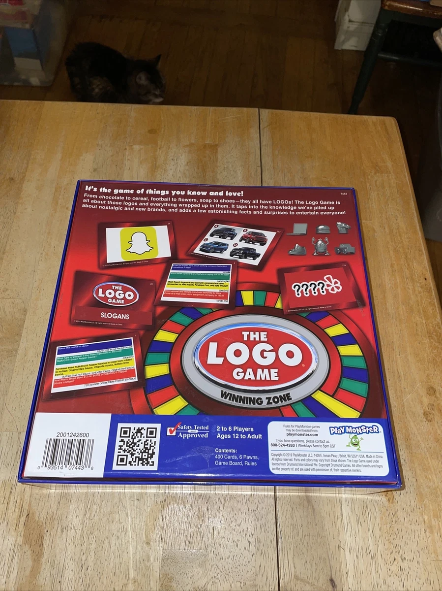  The Logo Game - The Game of Things You Know and Love! - Fun  Party Game - Ages 12+ - 2-6 Players : Everything Else