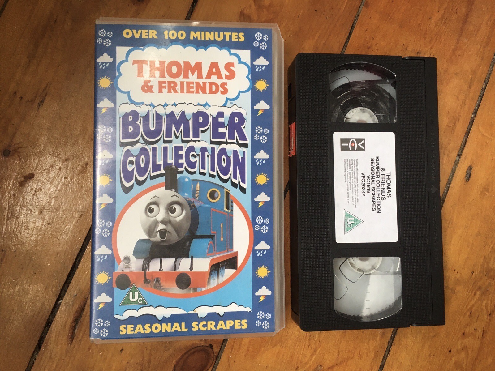 Thomas & Friends Bumper Collection Seasonal Scrapes VHS VIDEO eBay