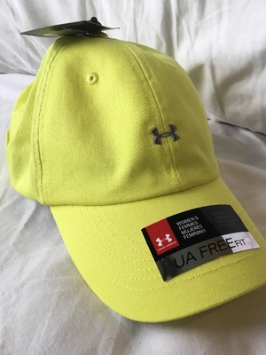 under armour yellow hat