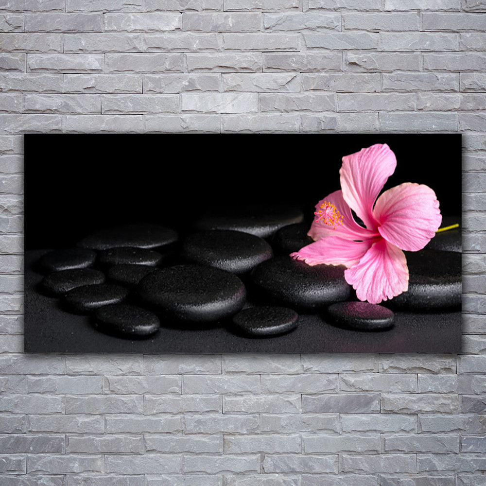 Impression sur verre acrylique 120x60 cm pour salon zen et cosy