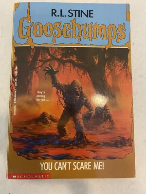 Vintage 1990s Goosebumps #15 You Can t Scare Me! R.L. Stine G-VG Cond