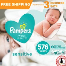 pampers sensitive wipes 1024