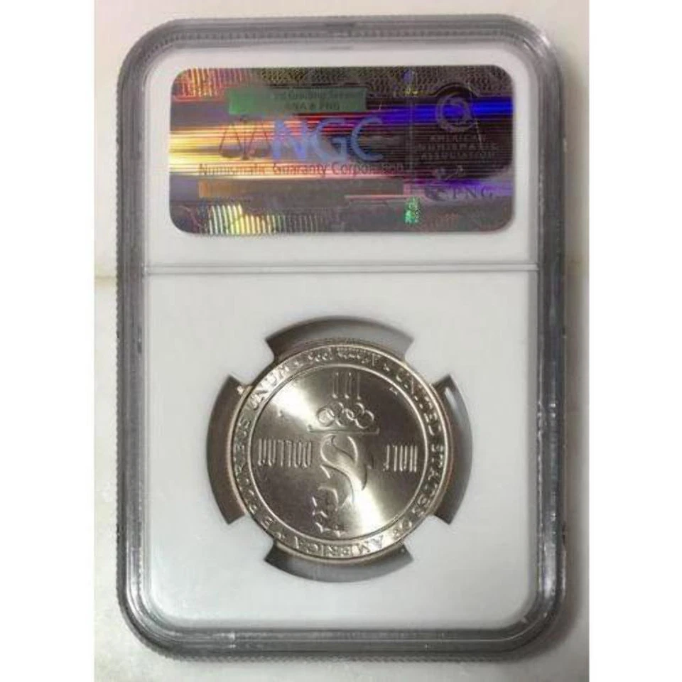 1996 S Olympics 50c Soccer NGC MS70  ***Rev. Tye's***  #301789 - Image 3 of 4