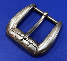 Ranger Style Silver  Black Color Belt Buckle Replacement for your 1" belt