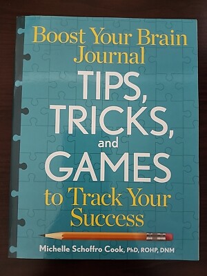 Boost Your Brain Journal:Tips, Tricks, And Games To Track Your Success 