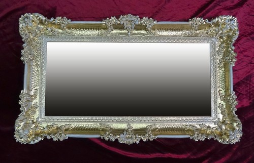HOCHZEITSRAHMEN GOLD SCHWARZ BAROCK ROKOKO BILDERRAHMEN BAROCKRAHMEN ANTIK 96x57 - Picture 126 of 137