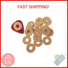 Mr.Power Guitar Pick Non-slip Grip Cork Sticked on Pick 20 pcs