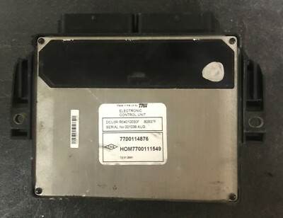 Calculateur Moteur Vierge Pour Renault Kangoo - Référence R0410C064A, Reconditionné Delphi