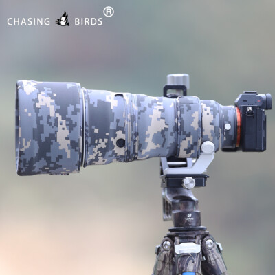Chasing birds camouflage lens coat for SONY 300mm GM OSS