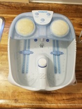 Conair Foot Spa With Light Bubbles Massage Heat Waterfall Model FB52K VGC 