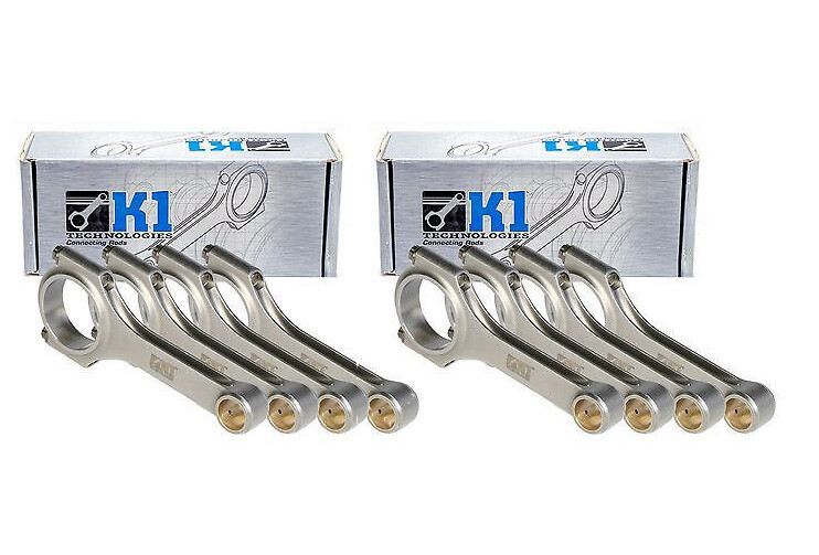 K1 Technologies H Beam Rods Set with ARP Bolts 6.625" for Dodge Hemi