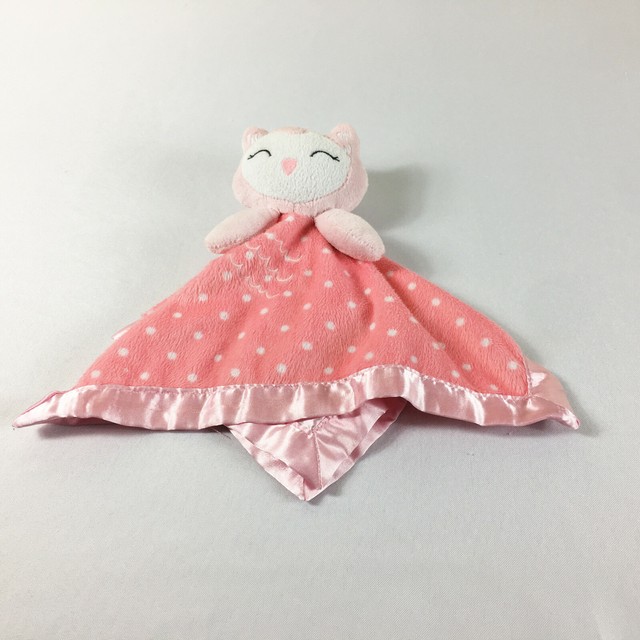 NWT Cloud Island Pink Bear Knit Rattle Target Stuffed Baby Girl Lovey