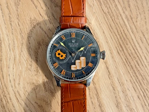 MENS ROLEX WATCH, VINTAGE 1920'S MOVEMENT IN A NEW CASE, FULLY SERVICED