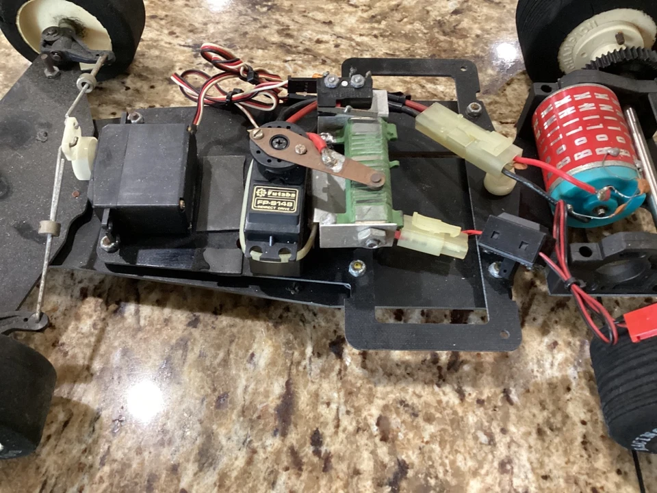 Vintage Bolink 1/10 Pan Car with Motor MSC and servos - Image 3 of 4