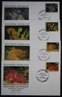French Polynesia 1999, FDC, Mi.780-783, Marine Life, Marine Animals, Fish