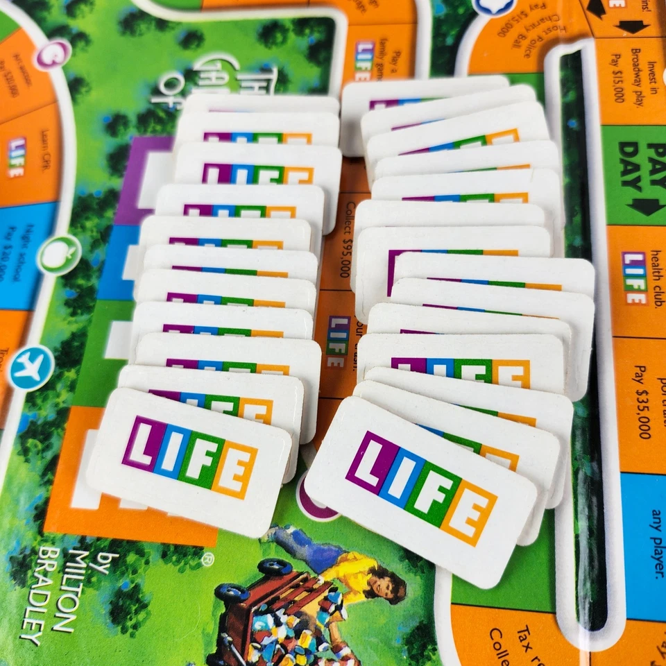 Vintage 1991 Game of Life by Milton Bradley Complete - Image 4 of 4