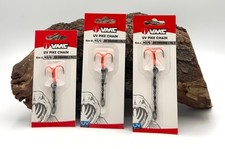 VMC UV Orange Pike Chain Stinger Gr. S M L Hechtsystem f&uuml;r Mustache Rig System