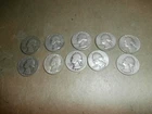 10 Washington Silver Quarters  1947D 1952 3-1964 1962D 1962 1941 1963 1949D Lot