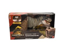 Jurassic World Super Colossal Tyrannosaurus Rex 39" Figure Mattel Damaged Box