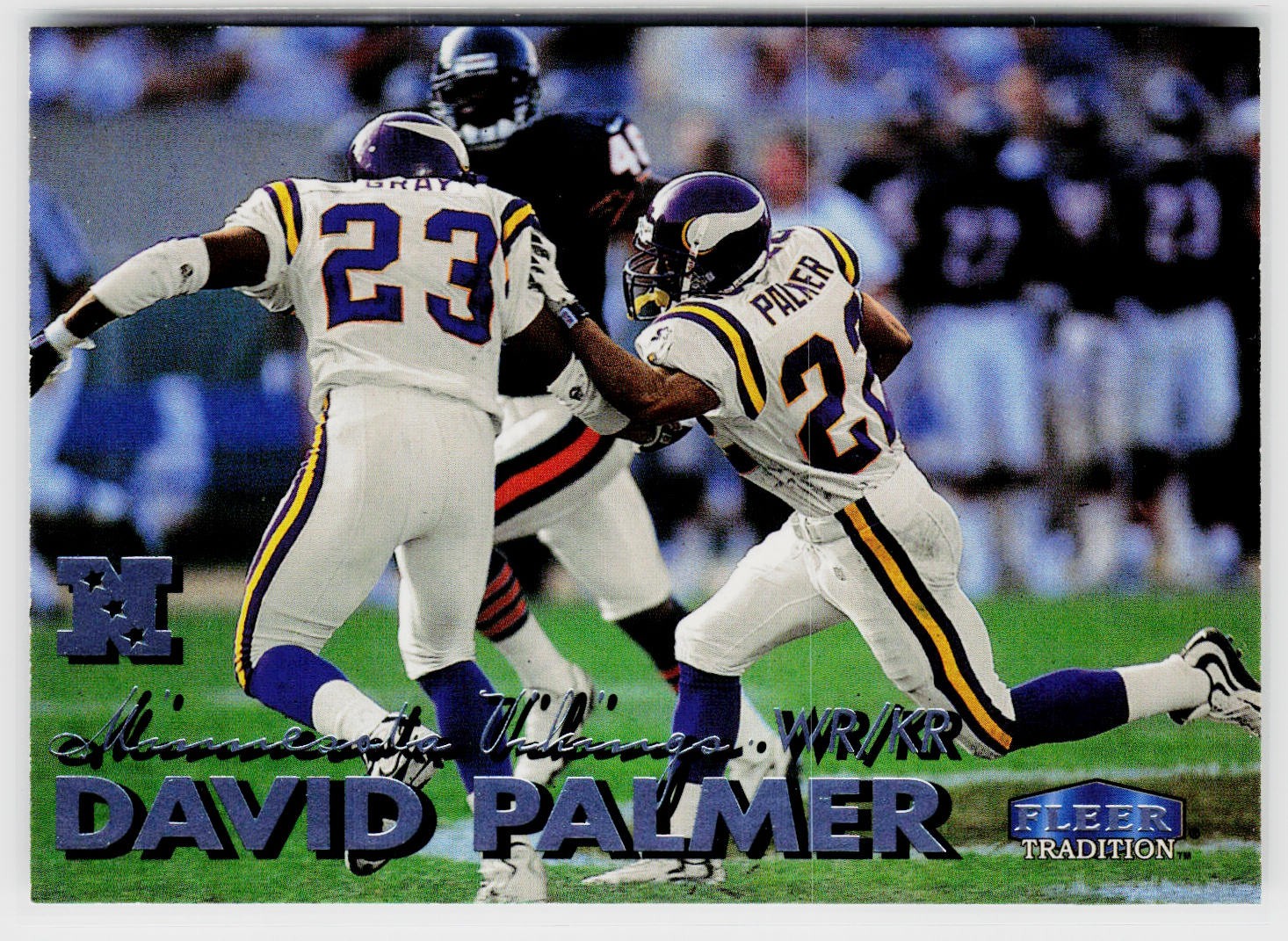 1999 Fleer Tradition #205 David Palmer (w/ Torrian Gray)