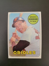 1969 topps Brooks Robinson card no. 550