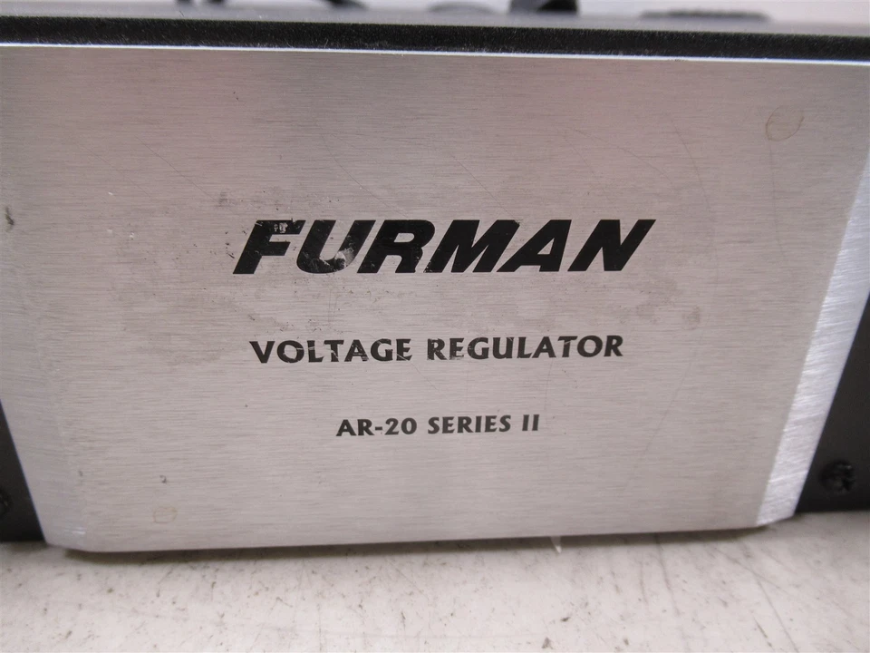 Furman Voltage Regulator AR-20 Series II Rack Mount Unit  - Image 2 of 4