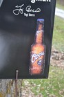 Yogi Berra COORS BE ORIGINAL 2001 28X23 Sign NOS New York Yankees baseball beer — photo 4
