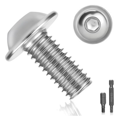 Schrauben Edelstahl M6x12 Linsenkopf DIN  7380 Schrauben aus rostfreiem Edels...