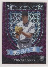 2021 Panini Chronicles Crusade Purple Velocity Prizm Trevor Rogers #9 uk2