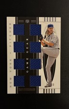 2021 Panini National Treasures-Game Gear Materials Eights Noah Syndergaard 33/99