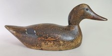 Evans Standard Grade Hen Mallard Decoy Wisconsin Decoys 1925