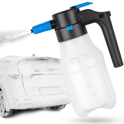 Luney 1.5L Electric Car Foam Sprayer, Sprayer for Wash white+blue 