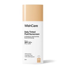 WishCare Daily Fluid Tinted Sunscreen SPF50 PA  , M201, 50ml